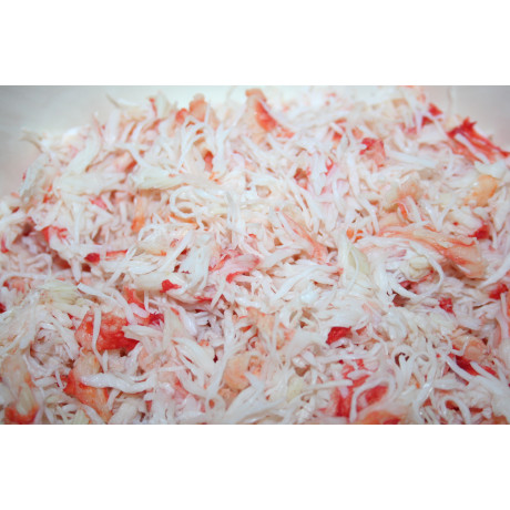 Салатное мясо краба в/м в/у(500ГРАММ)