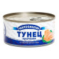 Тунец салатный натуральный ж\б (ключ)185 гр
