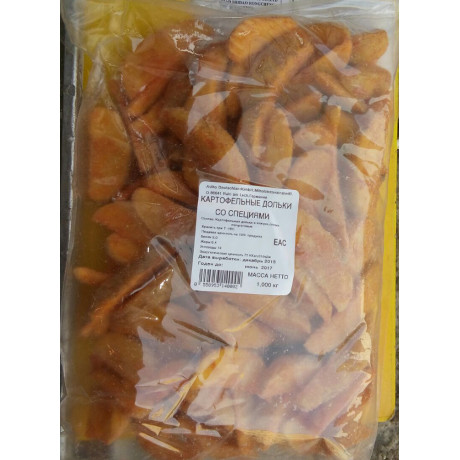 Картофельные дольки в кожуре 2,5 кг Картофельные дольки в кожуре 2,5 кг