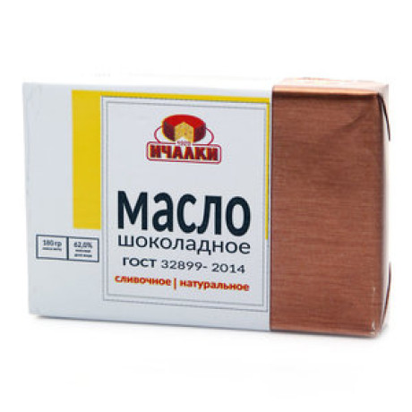 Масло Шоколадное 62,0%, 180г (фольга)