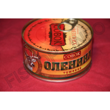 Оленина тушеная "СОВОК"