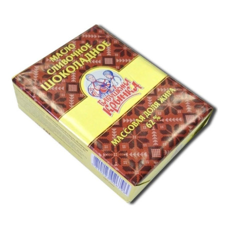 Масло "Шоколадное" сливочное 62,0% 170 гр