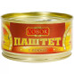 Паштет из печени птицы "СОВОК", 130 гр.