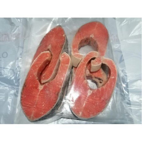 Стейк семги из Чилийского лосося упак. (весовая)